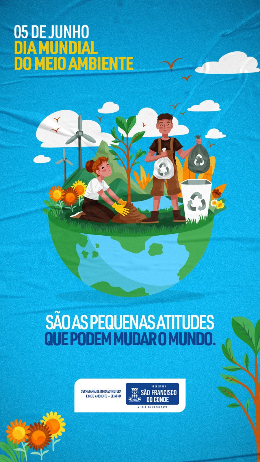 SEINFMA: Em celebração ao Dia Mundial do Meio Ambiente, palestra irá explicar os desafios que a poluição dos plásticos provocam no planeta